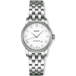 【MIDO 美度】官方授權 簡約機械鋼帶手錶(M76004261)