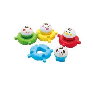 【寶寶共和國】Toyroyal樂雅 水上動物組(福利品/洗澡玩具/戲水玩具)