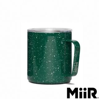 【MiiR】MiiR 雙層真空 保溫/保冰 露營杯/馬克杯 12oz/354ml(琺瑯綠 滑蓋款)