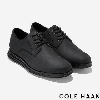 【Cole Haan】OG PLAIN TOE OX 素面牛津鞋 男鞋(霧黑-C36517)