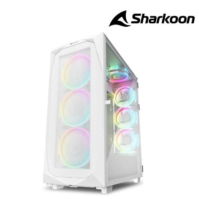【Sharkoon 旋剛】顛覆至尊 White E-ATX電腦機殼(白色)