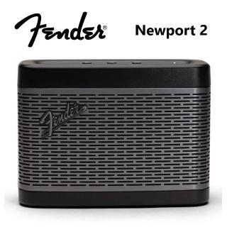 【Fender】藍牙喇叭 鋼鈦灰(Newport 2)