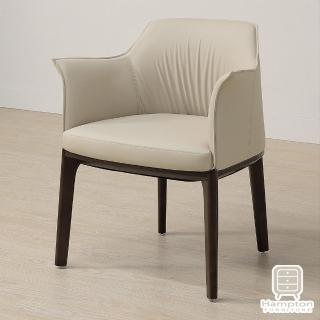 【Hampton 漢汀堡】拉爾佳休閒椅-米白(休閒椅/主人椅/單人椅/單人沙發椅)