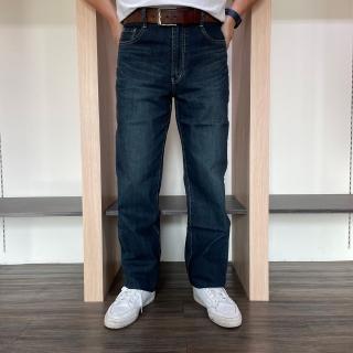 【Last Taiwan Jeans 最後一件台灣牛仔褲】中直筒 台灣製牛仔褲 復古藍 #97507(四季款、大彈力)