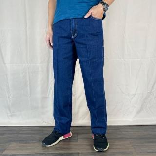 【Last Taiwan Jeans 最後一件台灣牛仔褲】耐磨中直筒 台灣製牛仔褲 深/中藍 #97382#97383(耐磨款、微彈力)