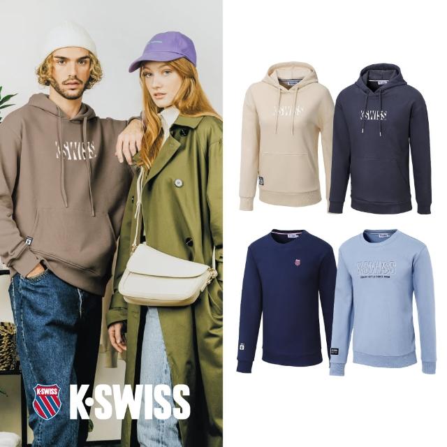 【K-SWISS】連帽圓領上衣 Hoodie/ Sweatshirt-男女-十二款任選