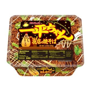NISSIN 日清 明星一平夜店炒麵日式醬汁味速食麵 134g(日清泡麵)