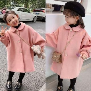 【Arbea】兒童大衣甜美加厚外套童裝(秋冬款)