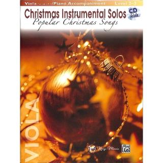 【Kaiyi Music 凱翊音樂】聖誕樂器獨奏：流行聖誕曲集 中提琴與鋼琴伴奏譜 附中提琴獨奏譜與CD
