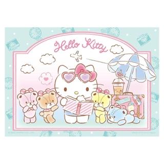 【HUNDRED PICTURES 百耘圖】Hello Kitty 美好的旅遊拼圖108片(三麗鷗)