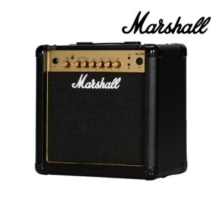 【Marshall】MG15GR 電吉他音箱／15瓦輸出功率／經典金色面板／MG15R／(原廠公司貨 品質保證)