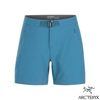 【Arcteryx 始祖鳥官方直營】女 Gamma 軟殼短褲(寧靜綠)