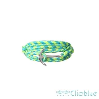 【CLIO BLUE】錨手鍊-螢光綠(法國巴黎品牌)