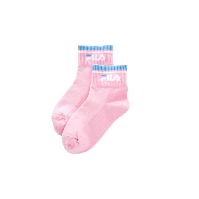 【FILA官方直營】基本款薄底短襪-粉色(SCY-1003-PK)