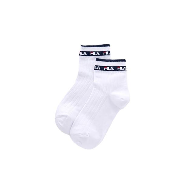【FILA官方直營】基本款薄底短襪-白色(SCY-1002-WT)