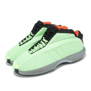 【adidas 愛迪達】籃球鞋 Crazy 1 男鞋 綠 黑 薄荷 緩衝 復古 經典 Kobe 運動鞋 愛迪達(IG1603)