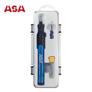 【ASA】日本馬達電池式電刻筆-藍(台灣製/電動雕刻筆/刻字機/電磨機/刻磨機/刻字筆)