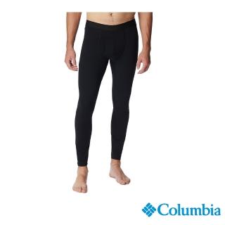 【Columbia 哥倫比亞 官方旗艦】男款-Omni-Heat鋁點保暖快排內著長褲-黑色(UAM80640BK/HF)