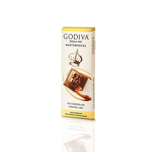 【GODIVA】經典大師系列-焦糖牛奶巧克力 86g(歐洲原裝進口)