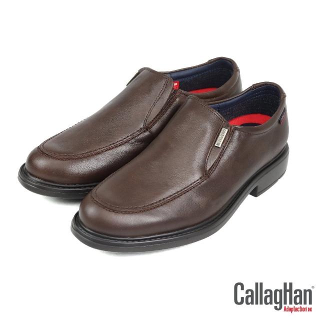 【CallagHan】西班牙減壓抗震防水懶人休閒鞋 摩卡棕(90601-MAR)