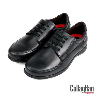 【CallagHan】西班牙減壓抗震舒適綁帶休閒鞋 黑色(81308-BL)