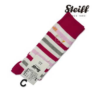 【STEIFF】熊頭童裝 熊頭條紋及膝襪子(配件)