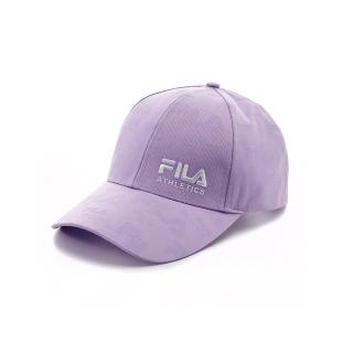 【FILA官方直營】滿版LOGO帽/棒球帽-紫色(HTY-1102-PL)