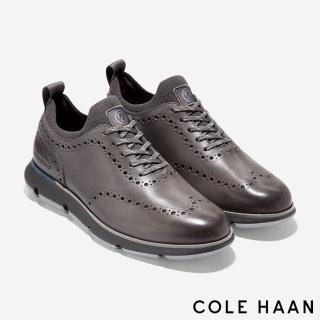 【Cole Haan】4.ZG OX 翼尖牛津 正裝男鞋(鐵灰色-C36210)