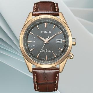 【CITIZEN 星辰】GENTS系列 電波對時 光動能腕錶 禮物推薦 畢業禮物(CB0273-11H)