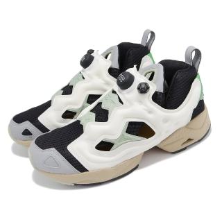 【REEBOK】休閒鞋 Instapump Fury 95 男鞋 灰 白 多色拼接 輕量 無鞋帶 充氣式 運動鞋(100074693)