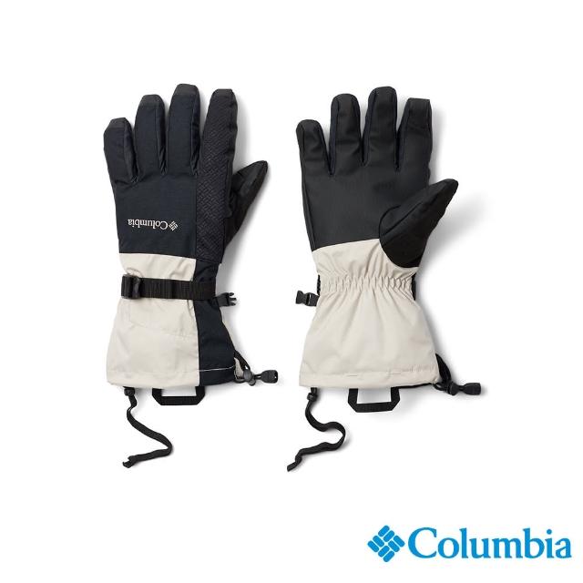 【Columbia 哥倫比亞 官方旗艦】男款-Men Bugaboo防水鋁點保暖兩件式手套-卡其(UCM47340KI/HF)