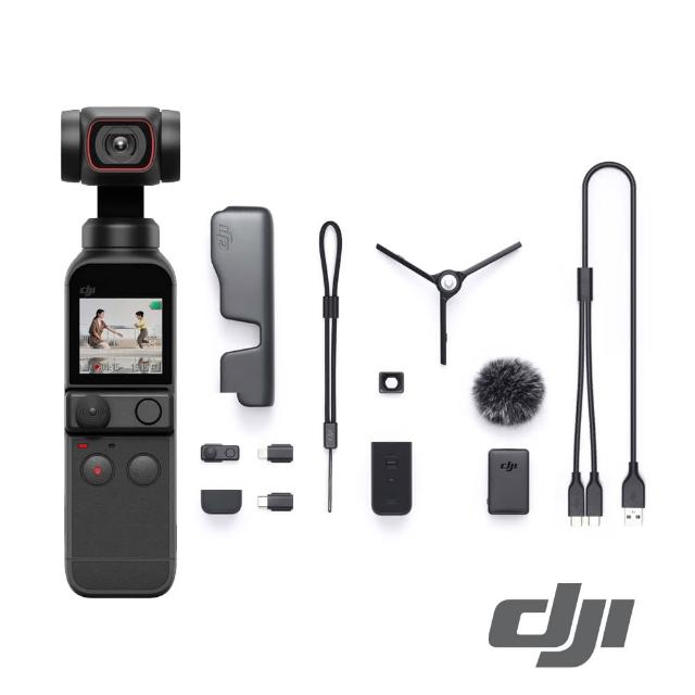 DJI】OSMO Pocket 2 口袋手持雲台相機(套裝版) - momo購物網- 好評推薦