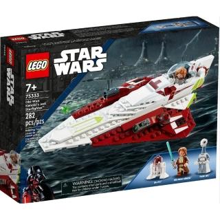 【LEGO 樂高】#75333 星際大戰 歐比王的絕地戰機