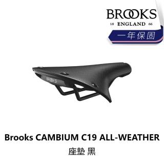 【BROOKS】CAMBIUM C19 ALL-WEATHER 座墊 黑(B5BK-009-BKC19N)