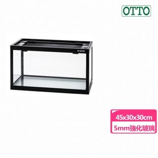【OTTO 奧圖】45x30x30cm寵物爬蟲缸(強化玻璃)