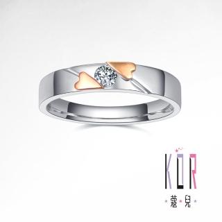 【KOR 蔻兒】10分鑽石結婚戒指 女戒(幸福相守)