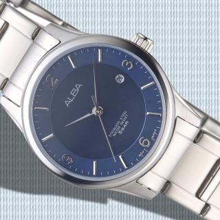 【ALBA】雅柏手錶 湛藍簡約都會風情女錶/AH7L77X1(保固二年)