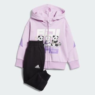 【adidas 官方旗艦】運動套裝 外套/長褲 嬰幼童裝 IA5309