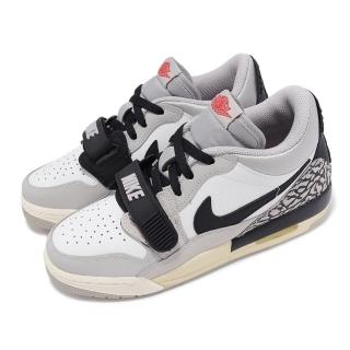 【NIKE 耐吉】休閒鞋 Air Jordan Legacy 312 Low 大童 女鞋 灰 黑 爆裂紋 低筒(CD9054-101)