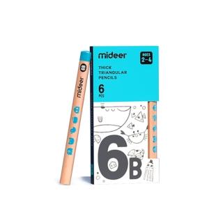 MiDeer 兒童專用三角鉛筆－6B