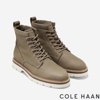 【Cole Haan】AMERICAN C PLAIN TOE BOOT WP 美國經典 素面男靴(石灰色-C37084)