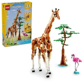 【LEGO 樂高】創意百變系列3合1 31150 野生動物園動物(DIY積木 三種組裝方式)
