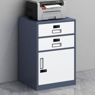 【XYG】辦公桌下櫃鋼制帶抽活動櫃收納櫃(收納櫃/抽屜櫃/斗櫃/儲物櫃)