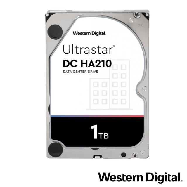 WD 威騰】Ultrastar DC HA210 1TB 3.5吋7200轉128MB 企業級內接硬碟