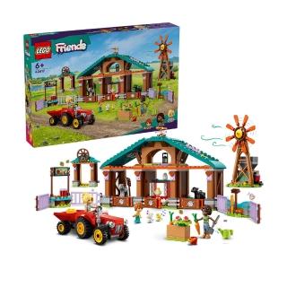 【LEGO 樂高】Friends 42617 農場動物庇護所(農場玩具 兒童積木 禮物)