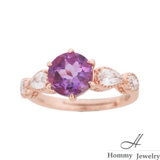 【幸福珠寶】紫水晶戒指(巴西 戒指)