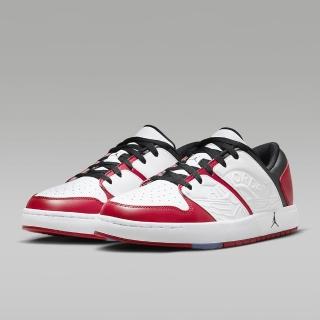 【NIKE 耐吉】休閒 籃球鞋 運動鞋 JORDAN NU RETRO 1 LOW 男鞋 白紅(DV5141611)