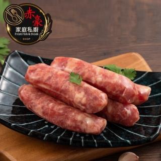 【赤豪家庭私廚】嘉義黑豬肉香腸5包(300g±10%/包)