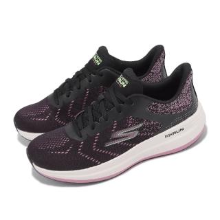 【SKECHERS】慢跑鞋 Go Run Pulse 2.0 女鞋 黑 粉 輕量 避震 瑜珈鞋墊 健走 運動鞋(129111-BKPK)