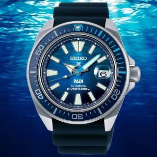 【SEIKO 精工】PROSPEX系列 PADI聯名款 潛水機械腕錶 SK044 母親節 禮物(SRPJ93K1/4R35-03W0F)